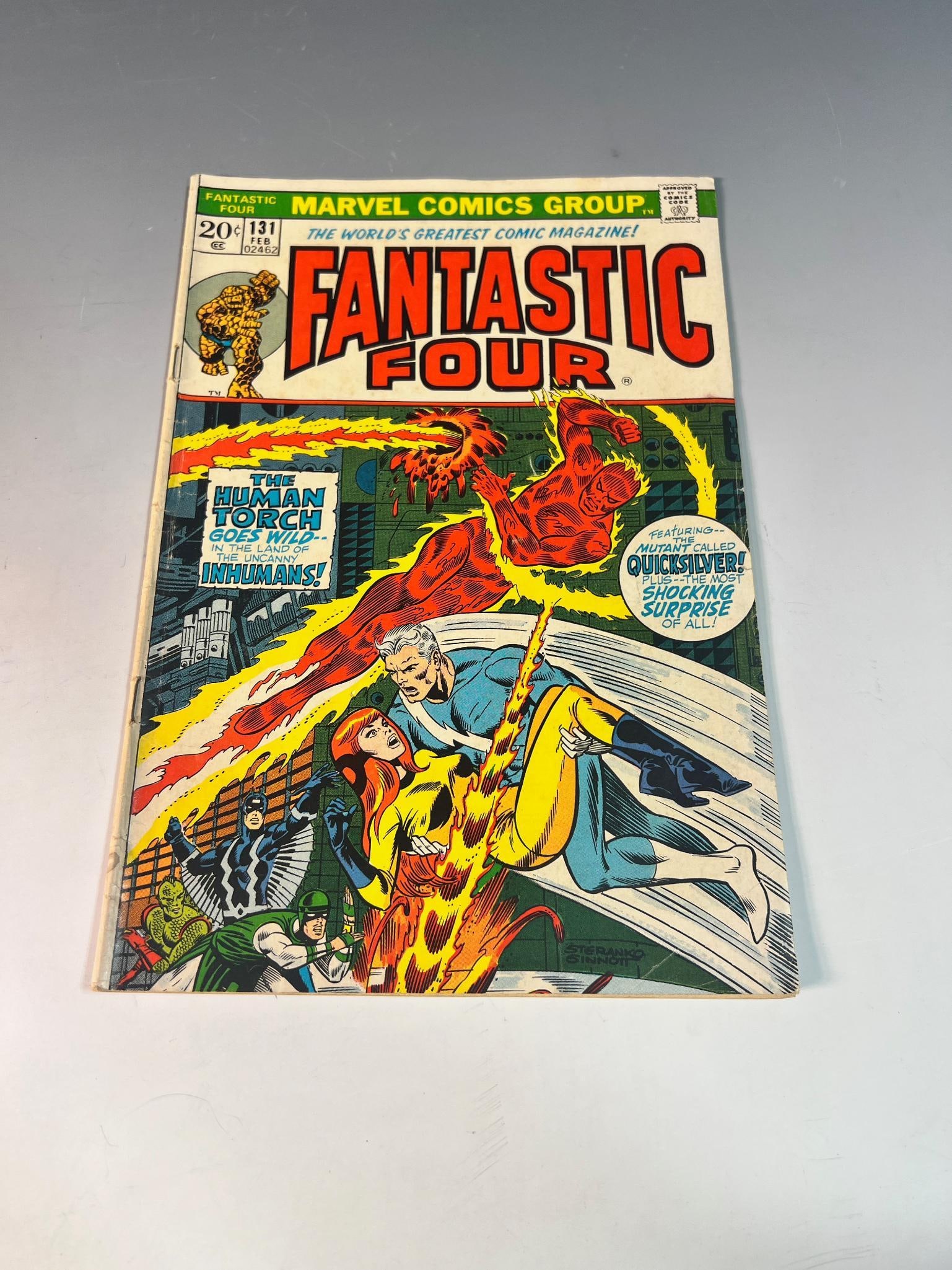 Fantastic Four #131 Marvel Comics 20 cent (1 of 6)