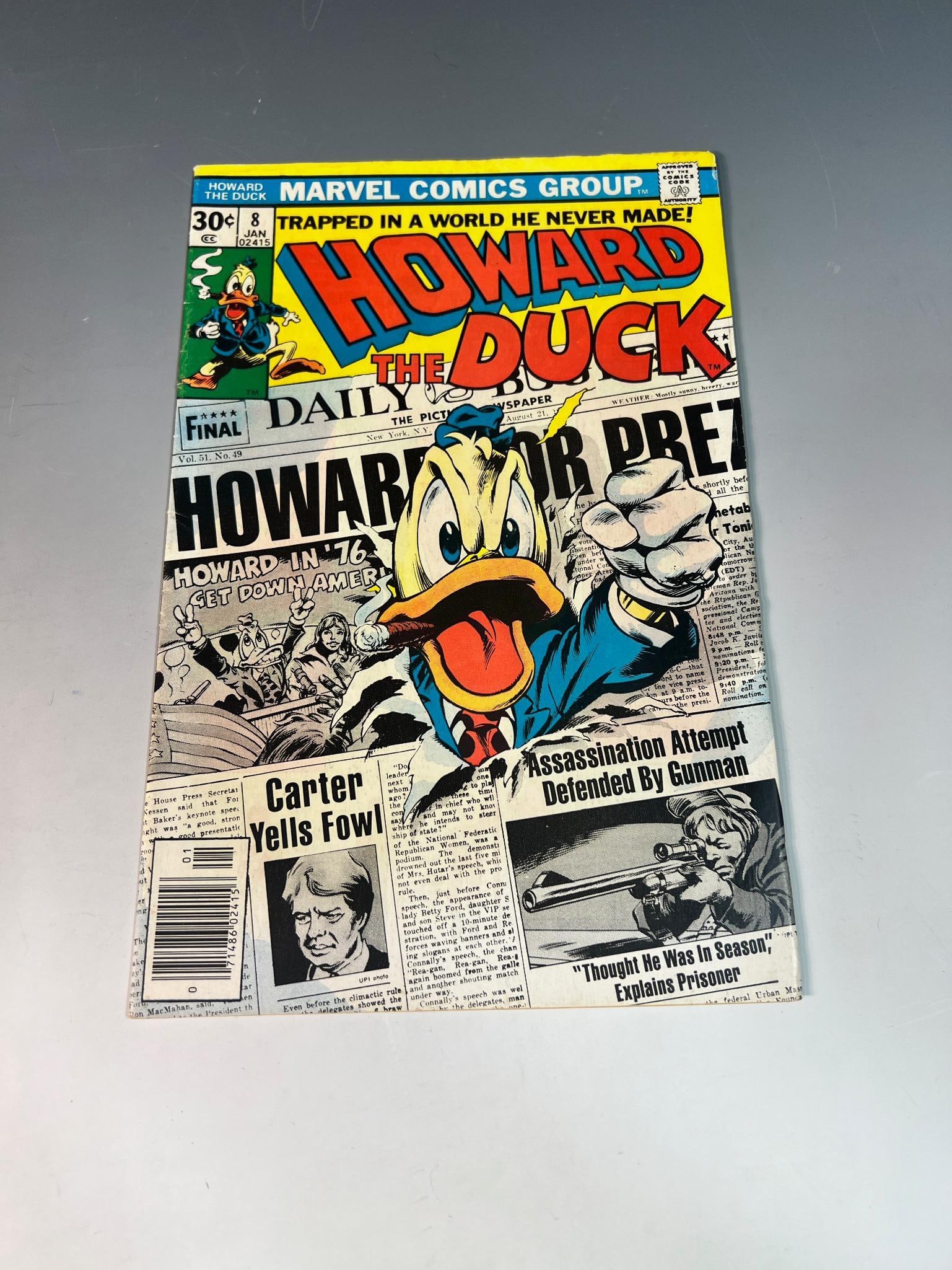 Howard the Duck #8 Marvel Comics (1 of 6)