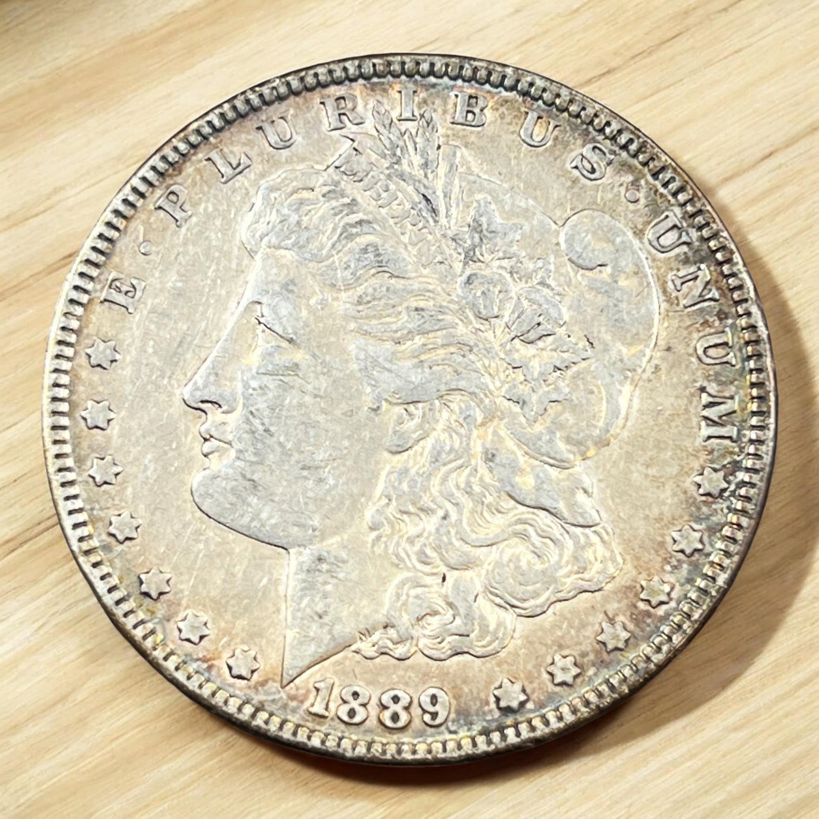 1889 Morgan Silver Dollar, 90% Silver (1 of 2)