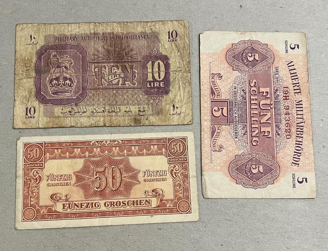3- Asst. Foreign Banknotes (1 of 2)