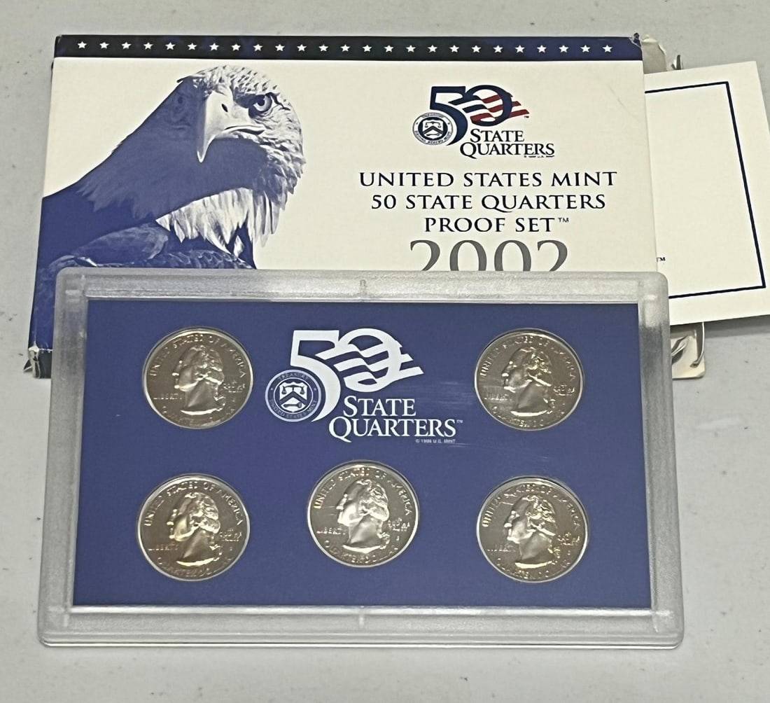 2002 QUARTERS ONLY US Proof Set (1 of 1)