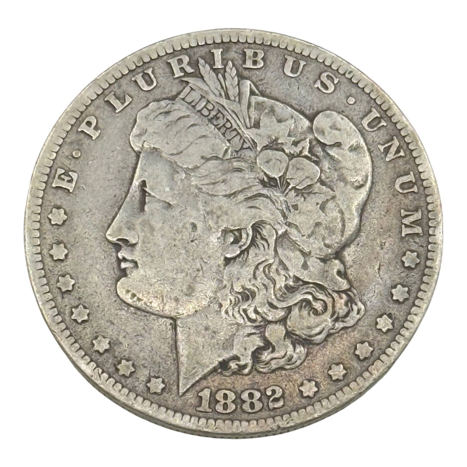 1882-O Morgan Silver Dollar, 90% silver (1 of 2)