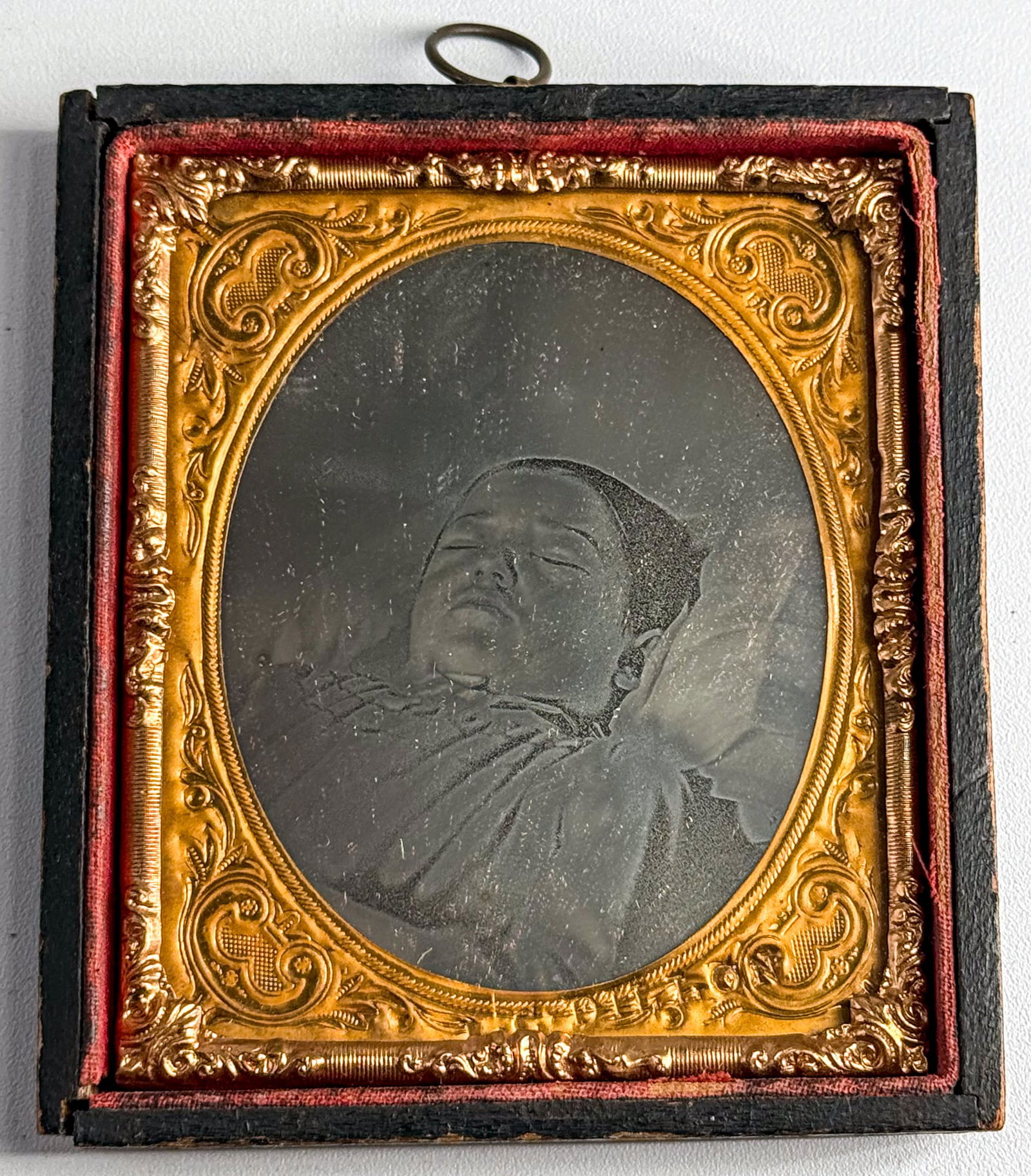 Daguerreotype Post-Mortem Portrait of a Woman (1 of 2)