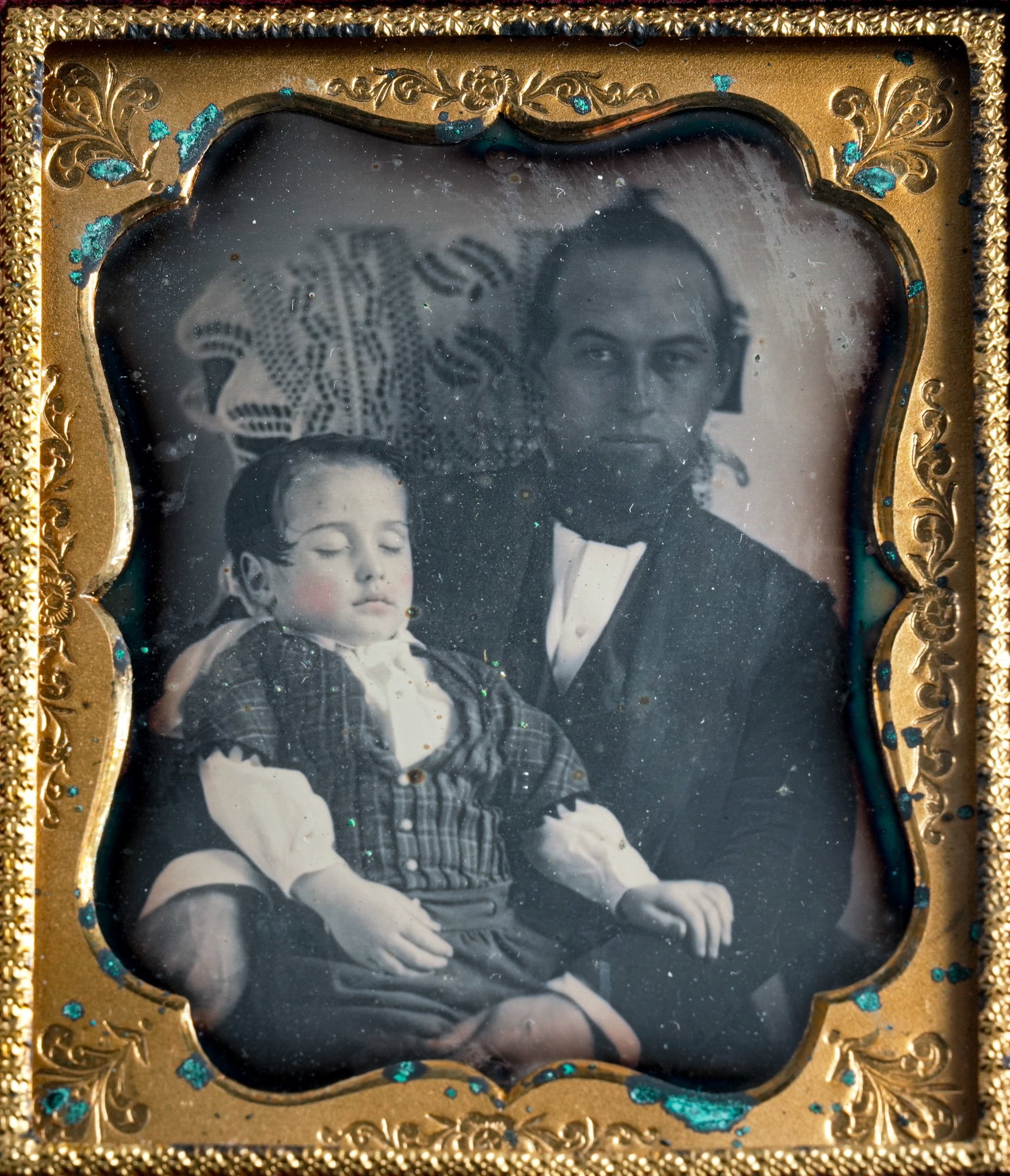 Sixth Plate Daguerreotype Post Mortem by Oliver Willard (1 of 5)
