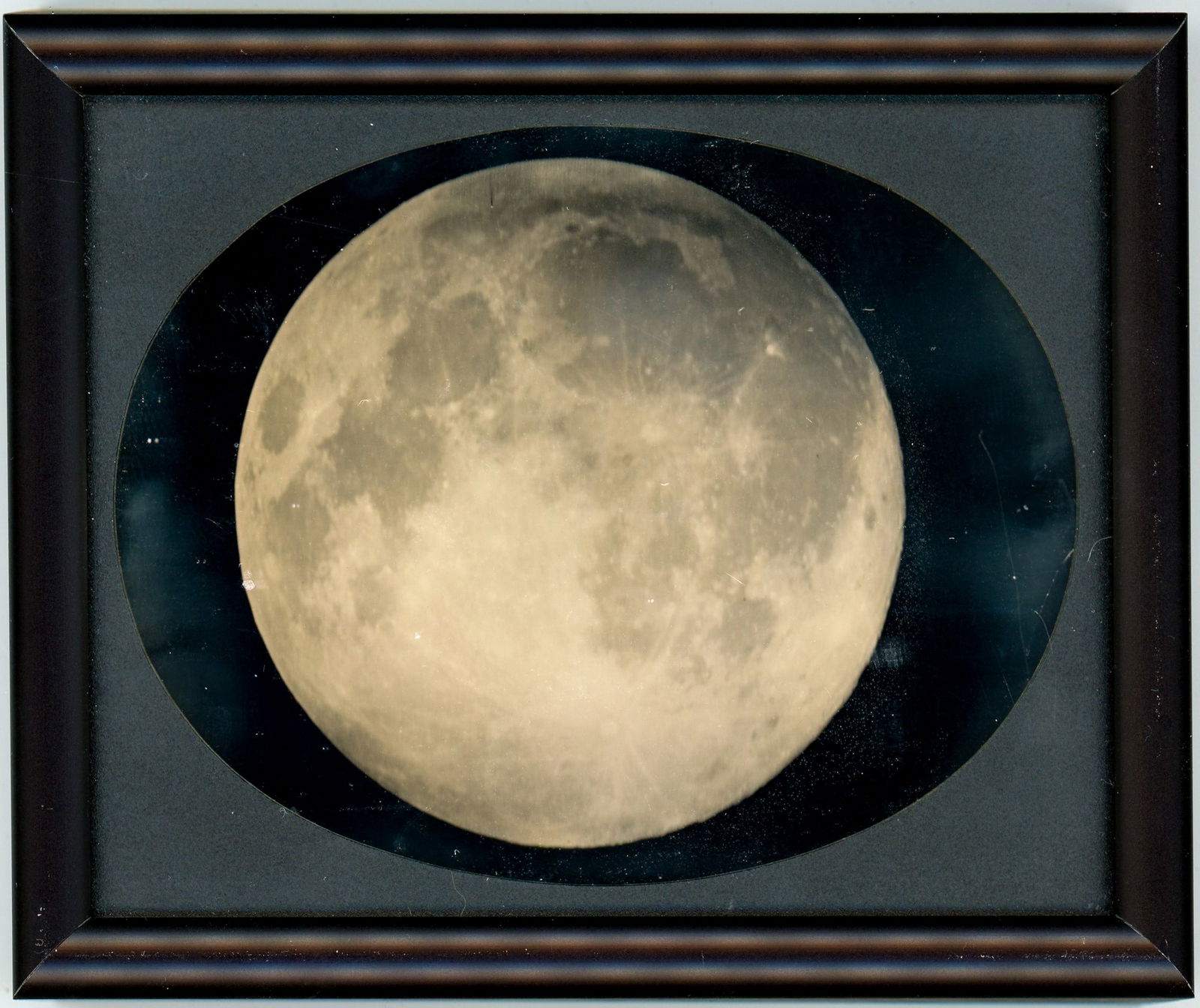 Half Plate Daguerreotype of the Moon by Robert Shlaer (1 of 2)