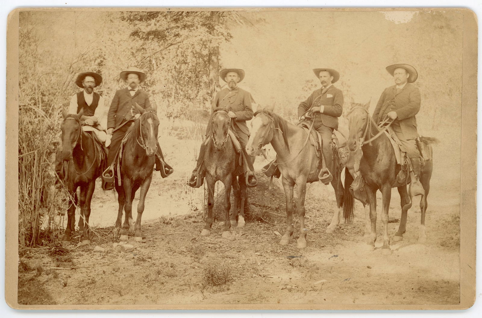 Manitou Springs Cowboys by H. W. Stormer, Colorado Photographer (1 of 2)