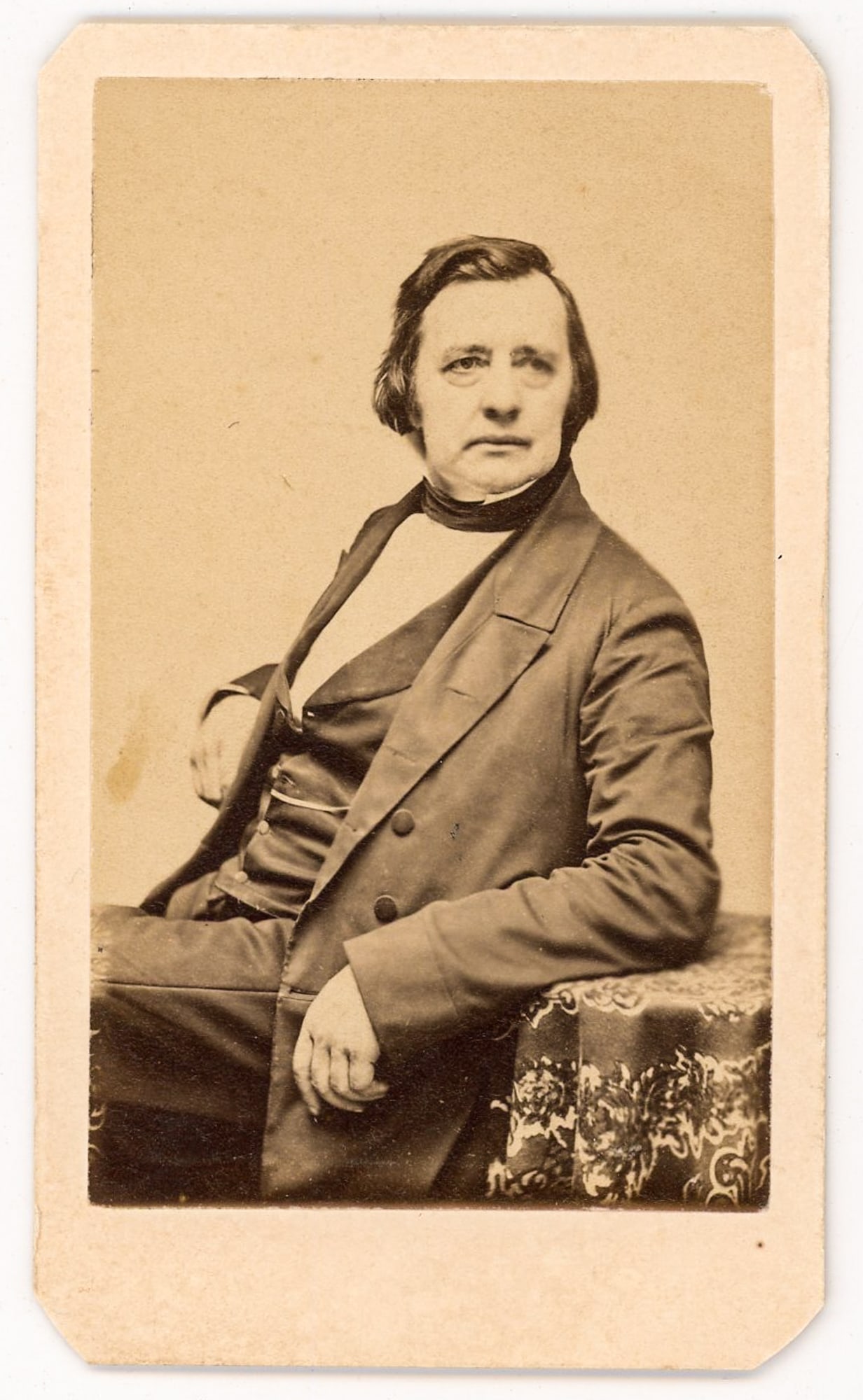 CDV Portrait of Albert Sands Southworth by J.W. Black (1 of 2)