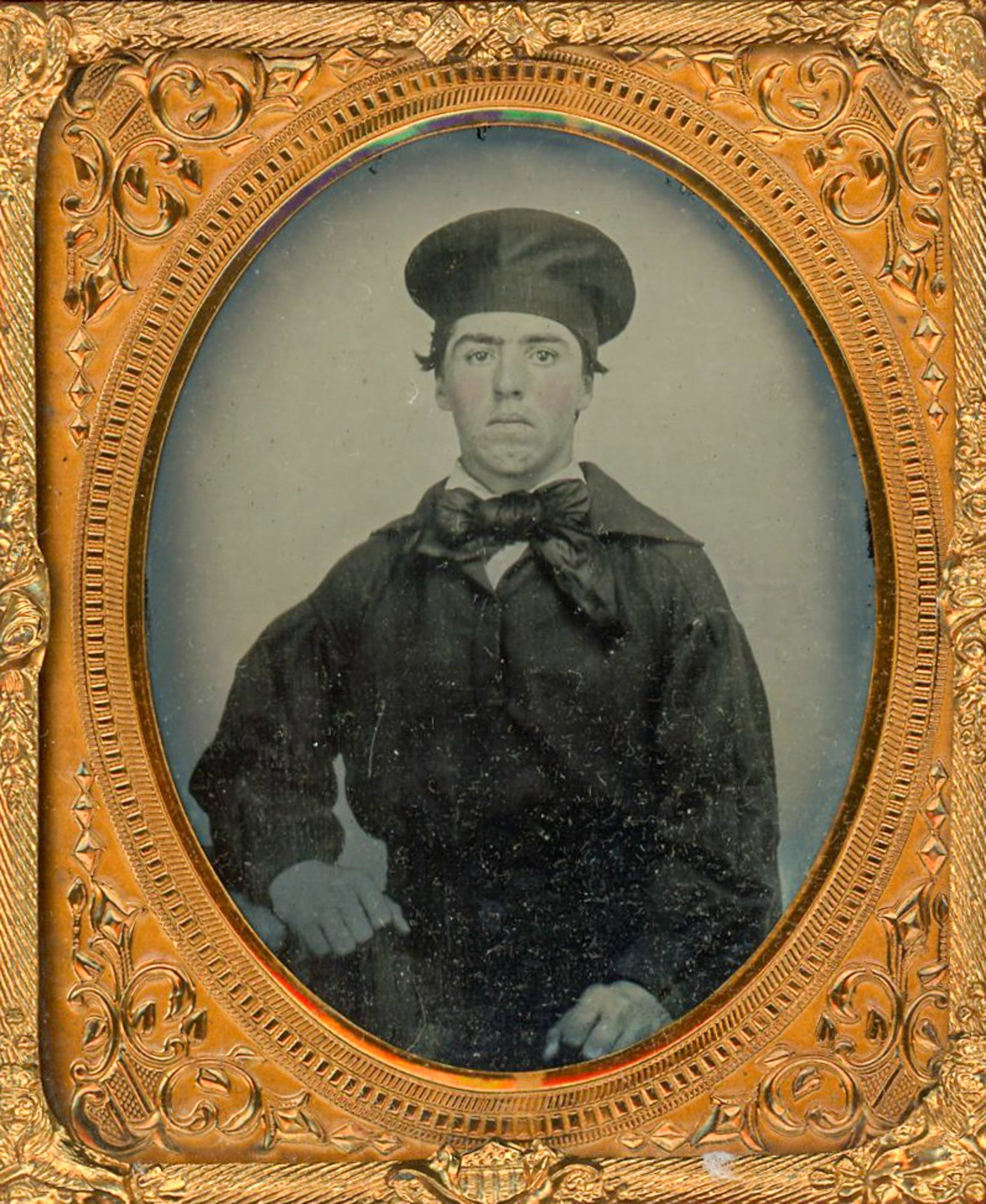 Sixth Plate Ambrotype of Young Sailor (1 of 1)