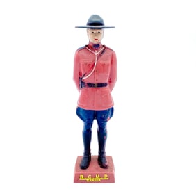Royal Canadian Mountie (RMCP) Figurine by Reliable Plastics