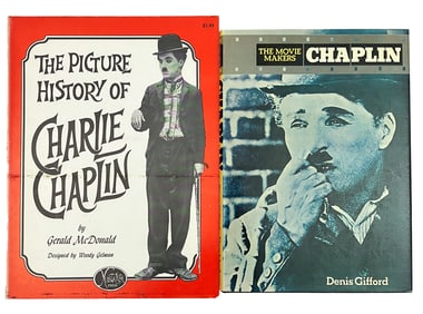Charlie Chaplin Books, Lot of 2