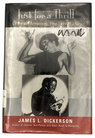 Just For A Thrill: Lil Hardin Armstrong, First Lady of Jazz. by James L. Dickerson. 2002