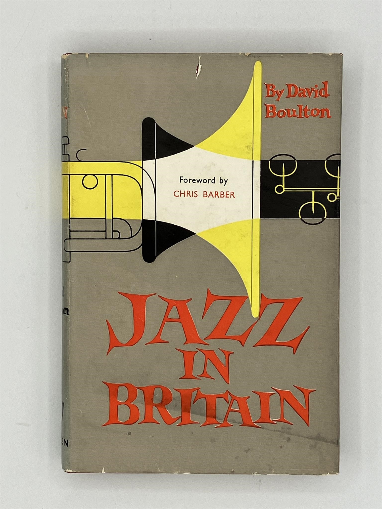 Jazz in Britain, by David Boulton. 1958: Jazz in Britain, by David Boulton. Hardcover. Good/Acceptable. No edition remarks. 206 pages. Pictorial dust jacket over red cloth. Black and white photographs.