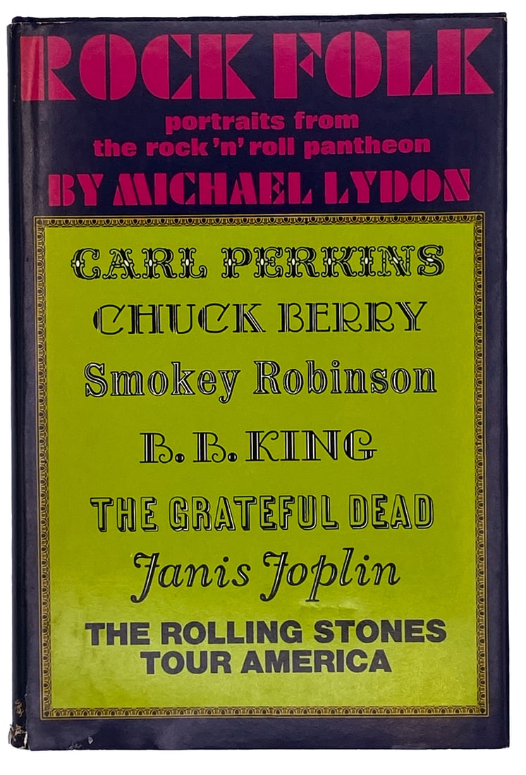 Rock Folk Portraits From the Rock n Roll Pantheon by Michael Lydon (1 of 1)