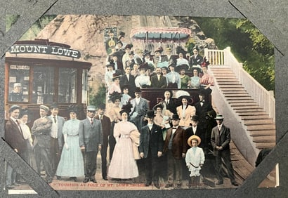 Bound Postcard Album 1907-1921