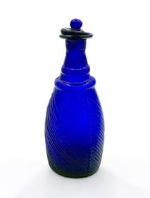 Boston & Sandwich Glass Co. Blown-Molded Cruet/Toilette Bottle, Mid 19th c