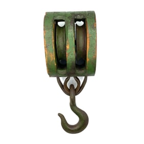 Wood Block Pulley by Union Hardware