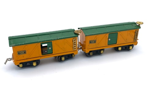 American Flyer #229 Box Cars Lot of 2