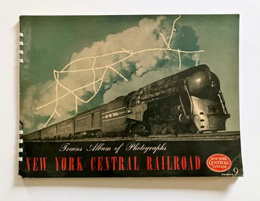 Trains Album of Photographs No. 9, New York Central Railway Photo Album, 1944