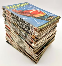Railroad Magazine, 1943-1950, Lot of 53