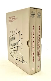 Architectural Theory, Vol I & II by Bernd Evers & Christof Thoenes, Taschen. 2011