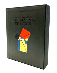 The Elements of Euclid by Oliver Byrne. Reproduction published by Taschen, 2013