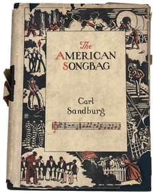 Sanburg, Carl - The American Songbag - Harcourt Brace & Co. - 1927 - Hardcover with Dust Jacket.