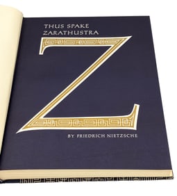 Nietzsche, Friedrich Wilhelm - Thus Spake Zarahustra - Heritage Press -1967 - Hardcover.