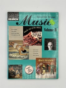 Incredibly Strange Music Volume II - Re/Search Pub - 1994. Paperback.