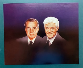 Richard Nixon Jerry Dunphey KABC Interview Graphic