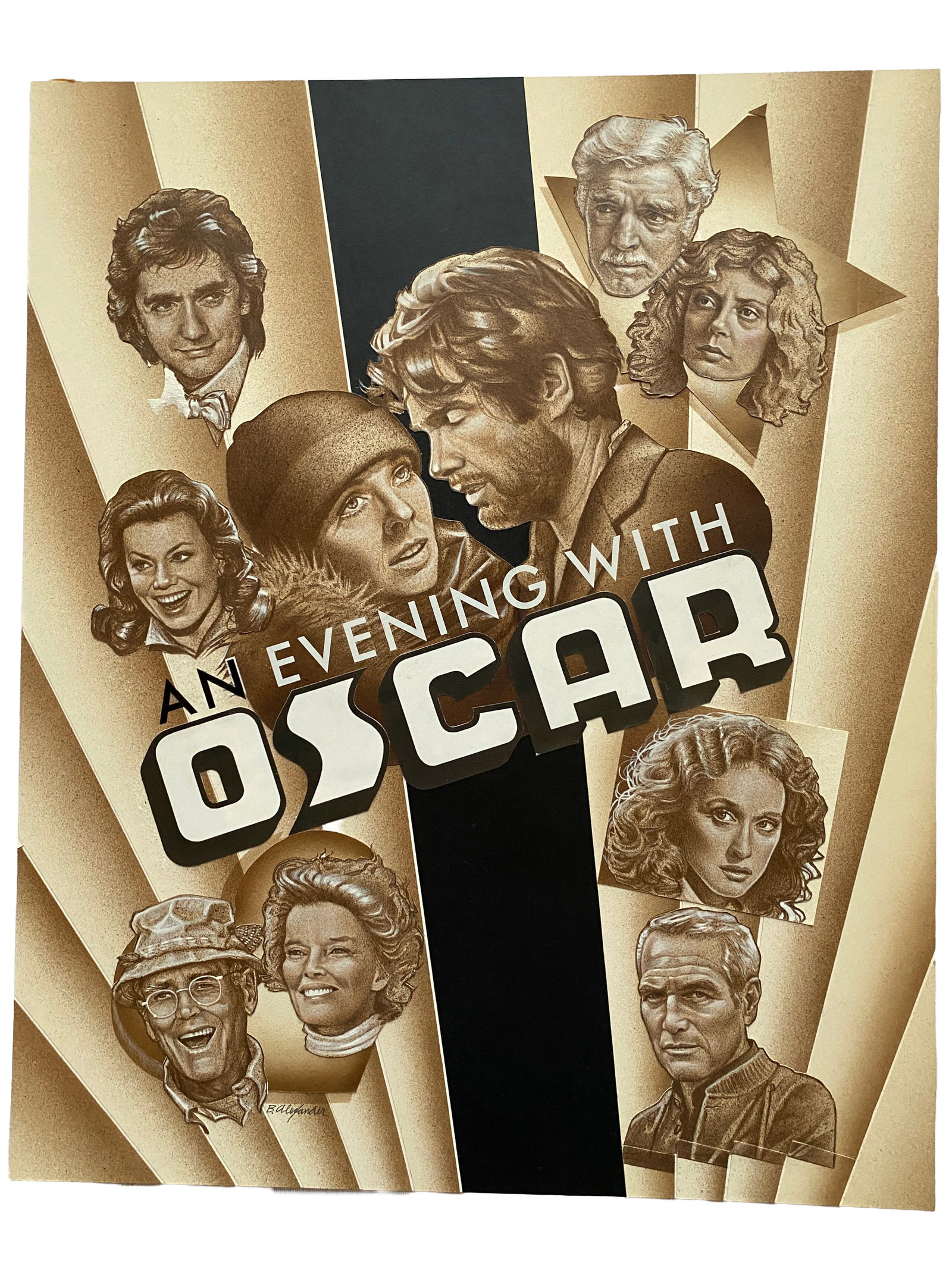 An Evening with Oscar – 1982 ABC Graphic (1 of 1)