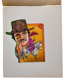 Burt Reynolds Western Graphic