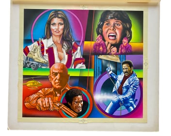 Movie & TV Compilation Including Raquel Welch, Telly Savalas, OJ Simpson and Shaft