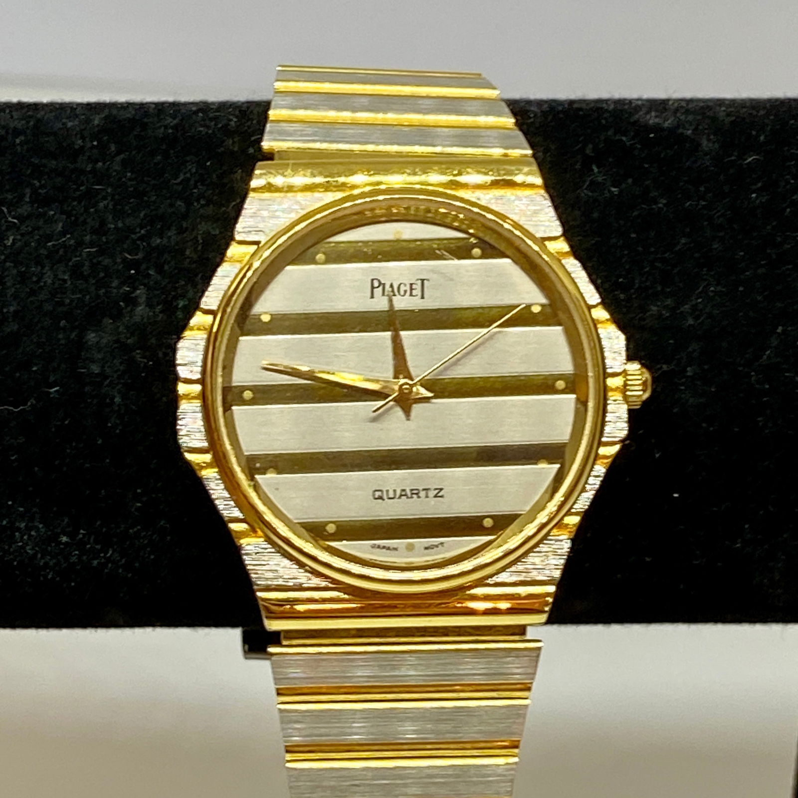 Piaget Polo Watch: Piaget Polo Watch. Quartz, Japan Movement Please note: This late 1970s–early 1980s Piaget Polo Quartz watch is consistent with period fashion-oriented Piaget production. These watches are considered
