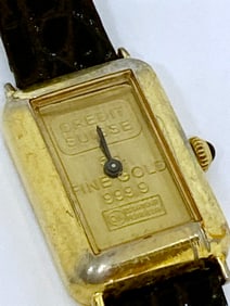 Credit Suisse Fine Gold 5g Ingot Watch
