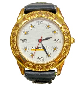 Michel Jordi Suisse Die Post w/ Cow Motif