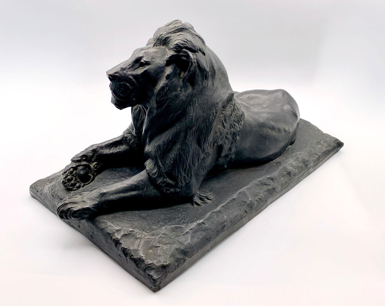 Lion Bronze Sculpture #1-Volume by Eli Harvey (1 of 5)