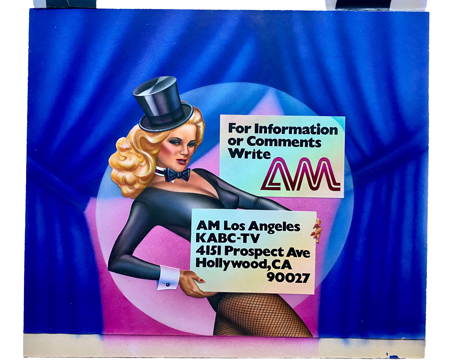 KABC AM Los Angeles Info Graphic, Airbrush (1 of 2)