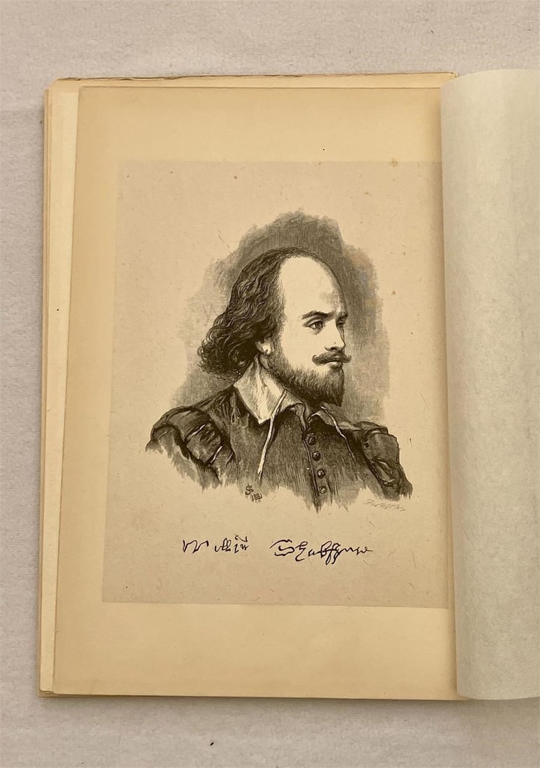 William Shakespeare Lithographs, c. 19th century: A collection of 14 lithographic prints depicting characters and scenes from the plays of William Shakespeare, including The Merchant of Venice, King Richard II, A Midsummer Night’s Dream, Much Ado A