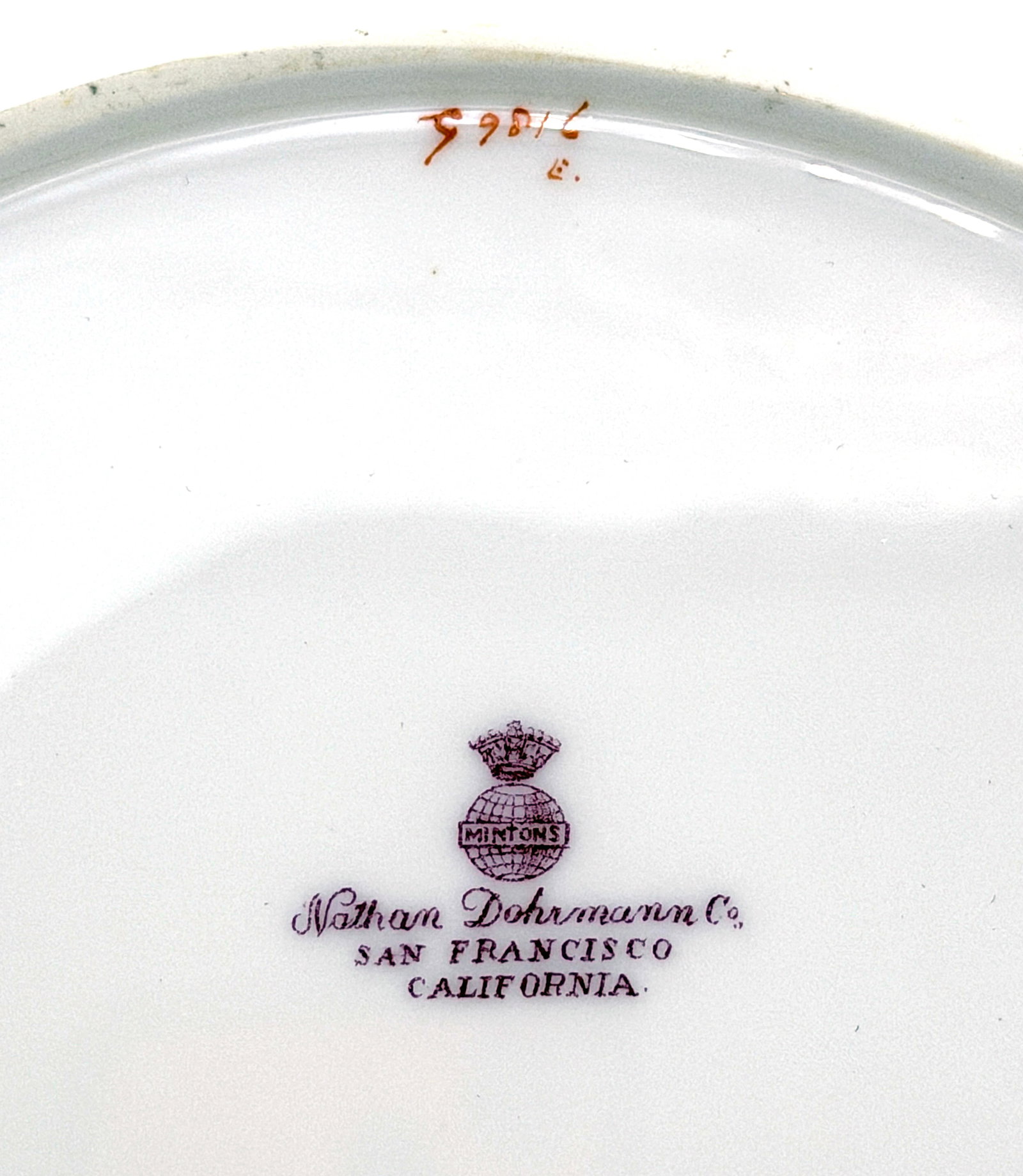 Mintons Nathan Dohrmann Co bone china G9816 - 2