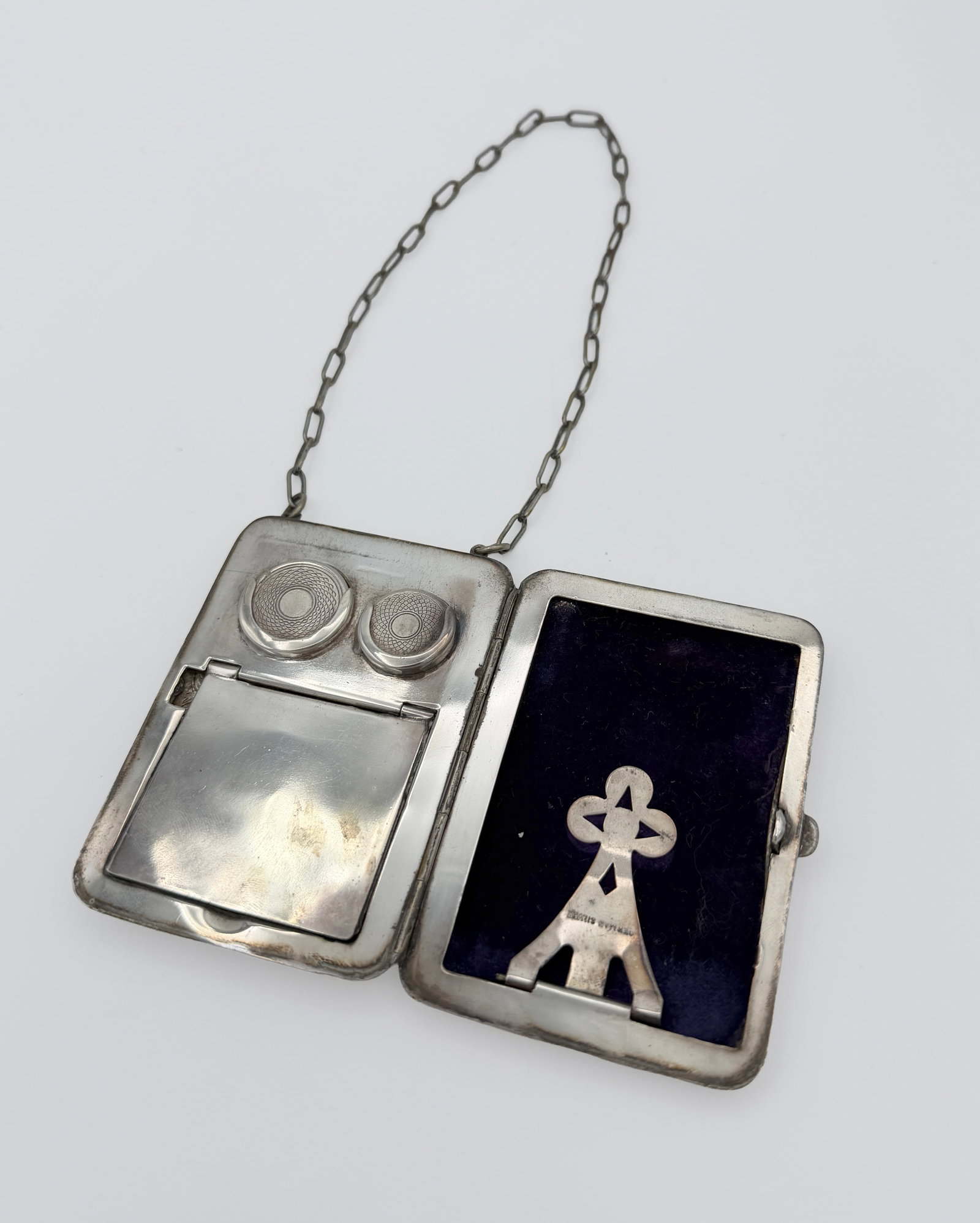 Silverplated Metal Purse - 2