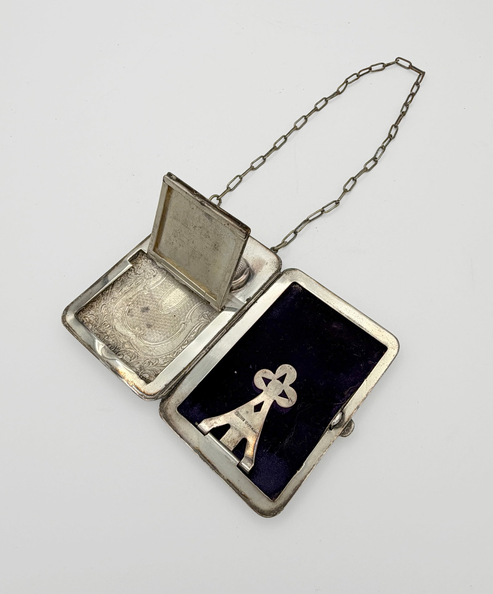 Silverplated Metal Purse - 6