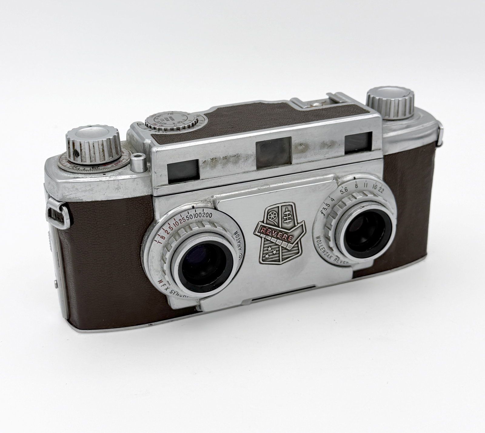 Vintage 1950s Revere Stereo 33 35mm Camera (1 of 5)