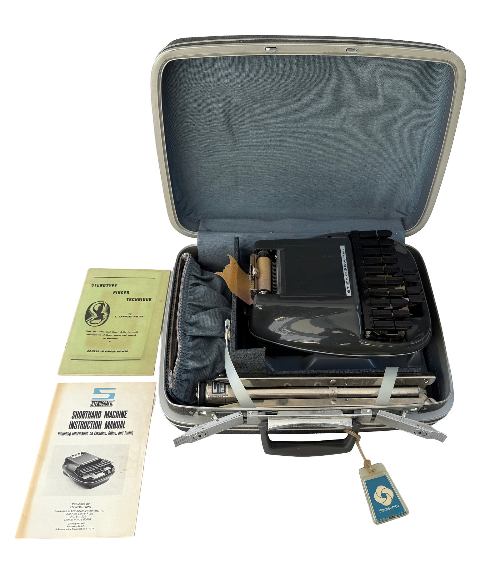 Stenograph Stenotype with Samsonite Case (1 of 4)