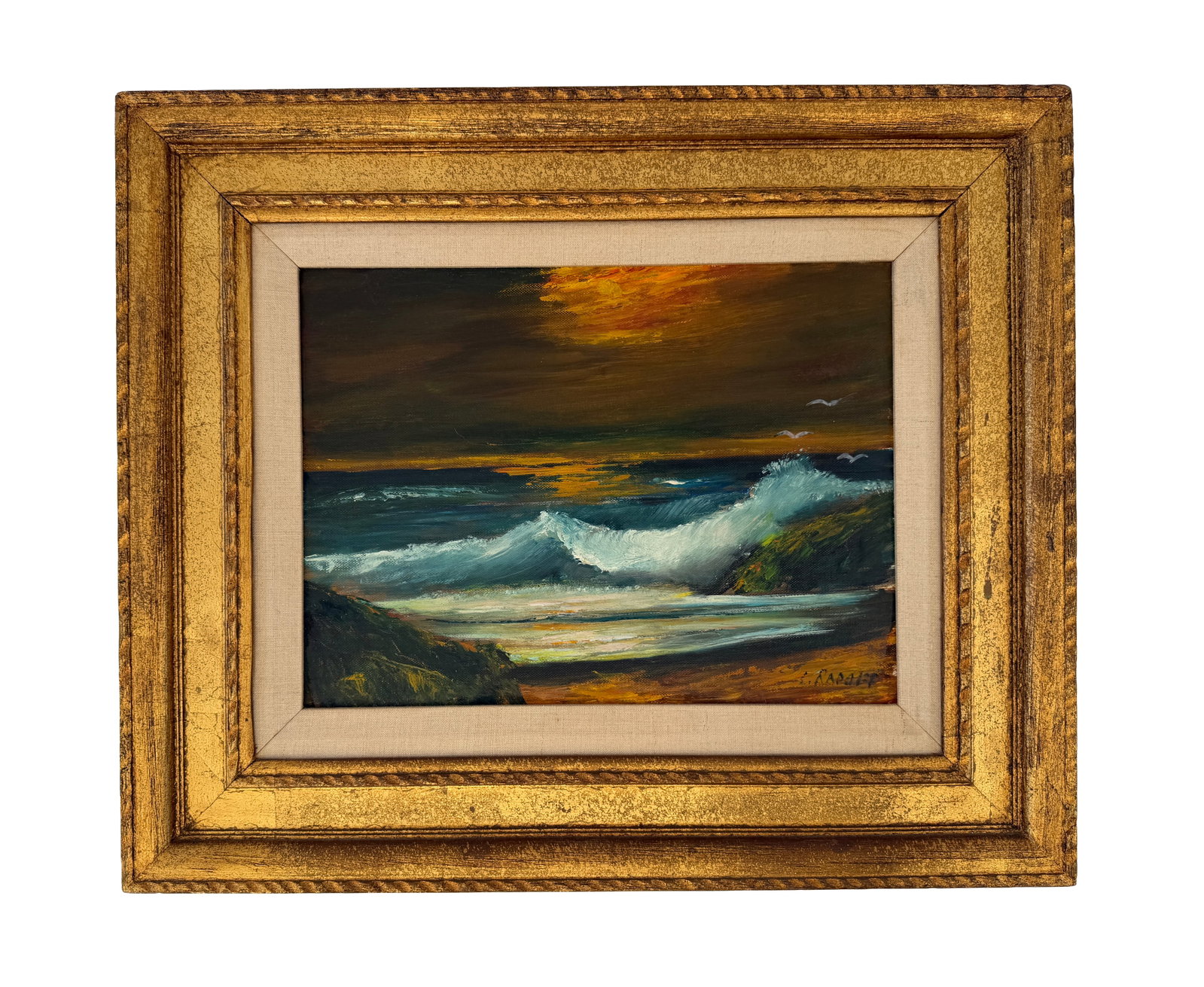 Golden Sunset by C. Radoff, 1968 (1 of 1)