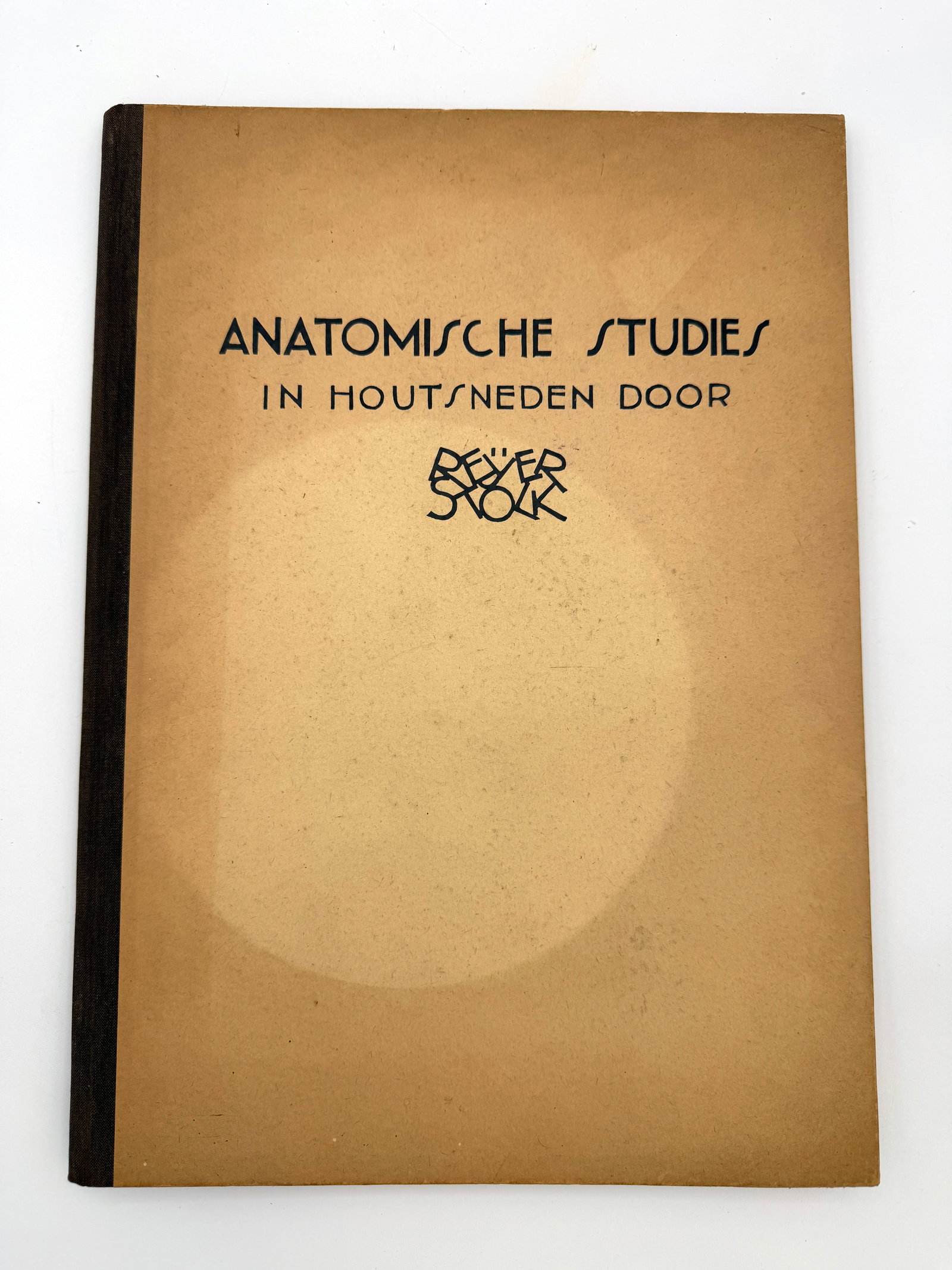 R.J.A. Stolk Anatomical Woodcuts, 1945: Stolk, R.J.A. (1896-1945). Anatomische studies in houtsneden. Amst., G.W. Breughel, 1945, woodcut title-p., 9 woodcut text lvs. and 16 full-p. ills. by REIJER STOLK, printed in 500 copies, orig.
