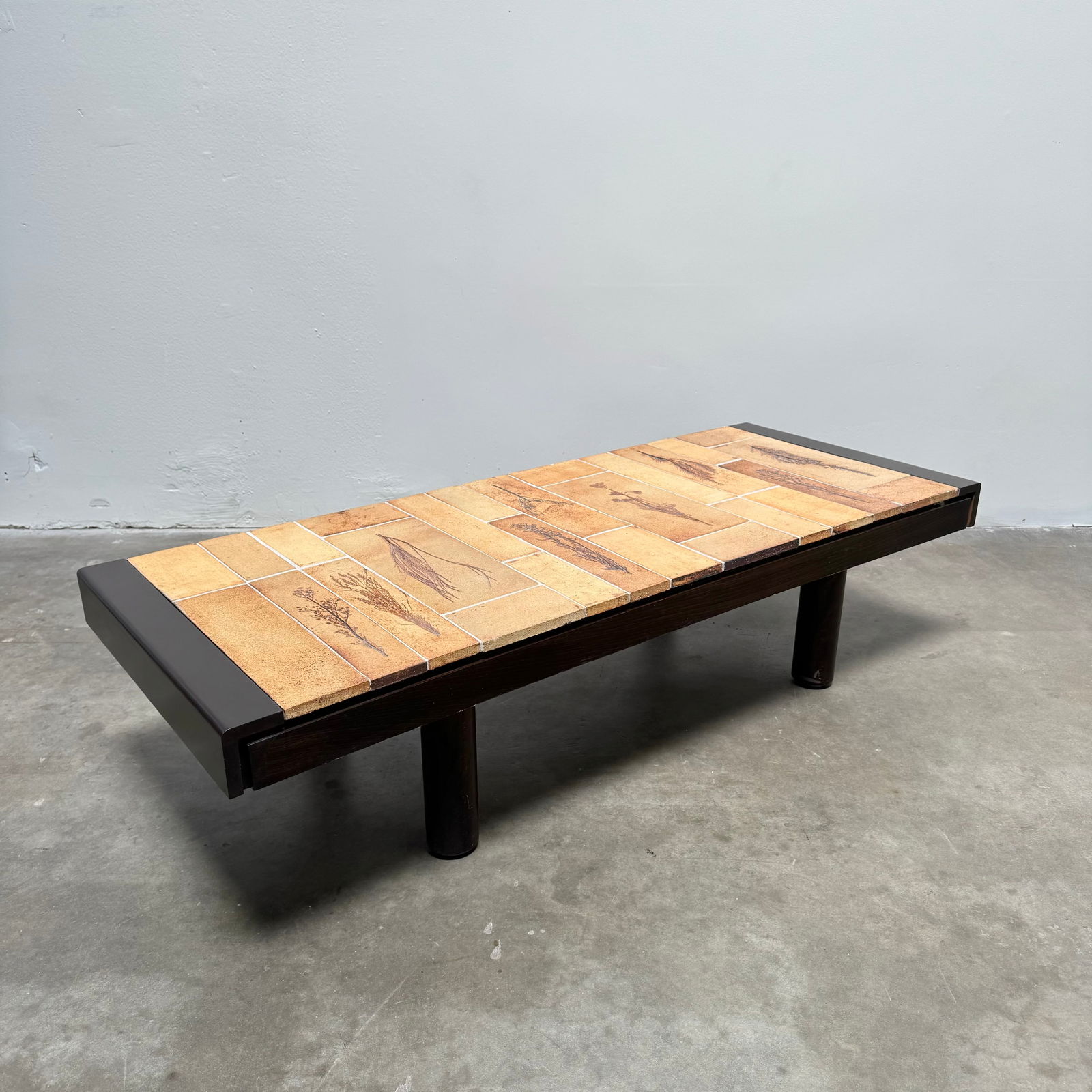 Roger Capron Coffee Table with Garrigue Tiles, France 1960s (1 of 8)