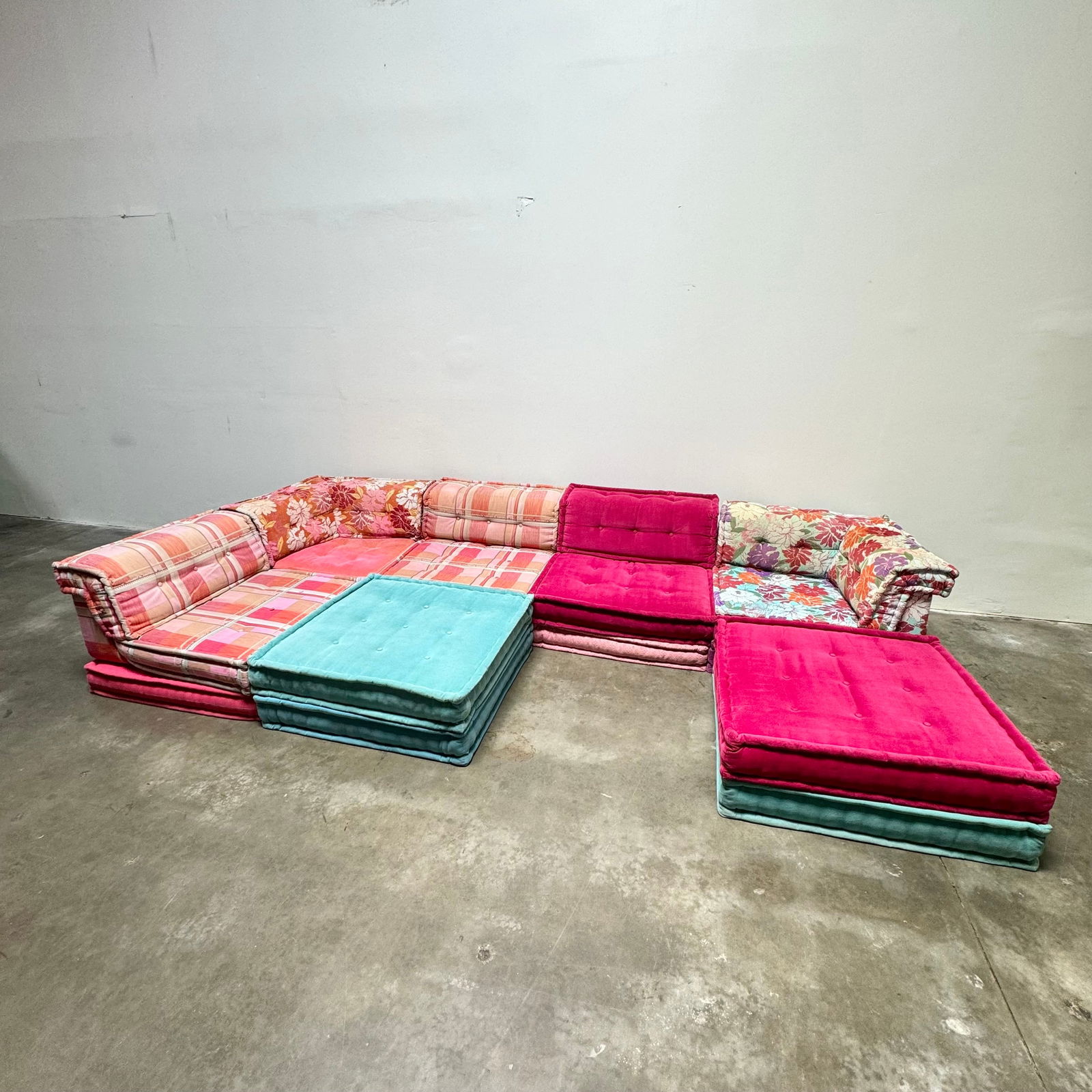 19-Piece Mah Jong Sofa in Missoni Fabric for Roche Bobois, France 2000s (1 of 20)