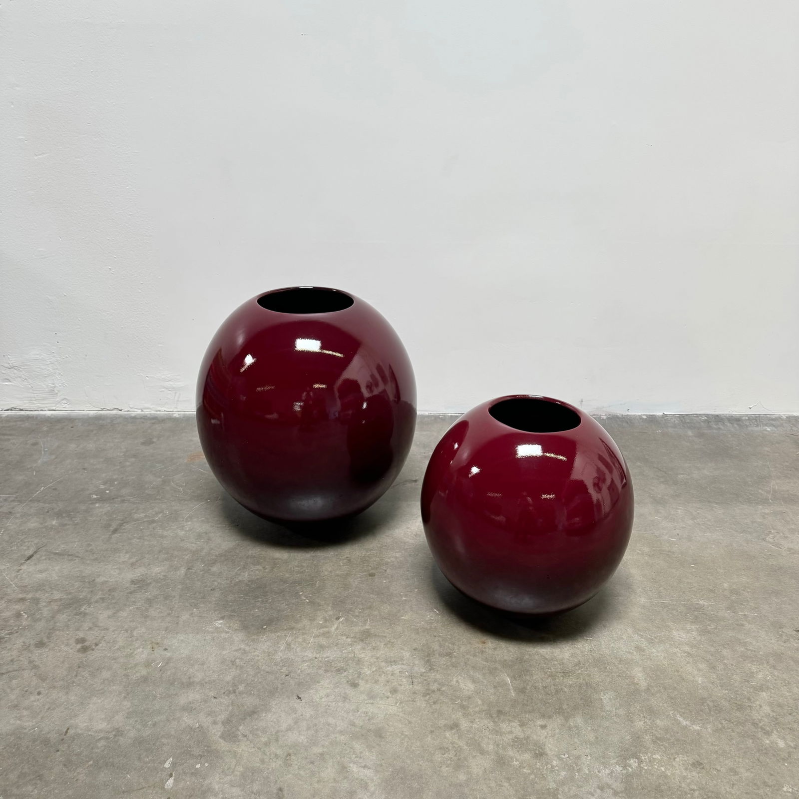 Pair of Marilyn Kay Austin 'Egg' Planters for Architectural Pottery, USA 1960. (1 of 11)