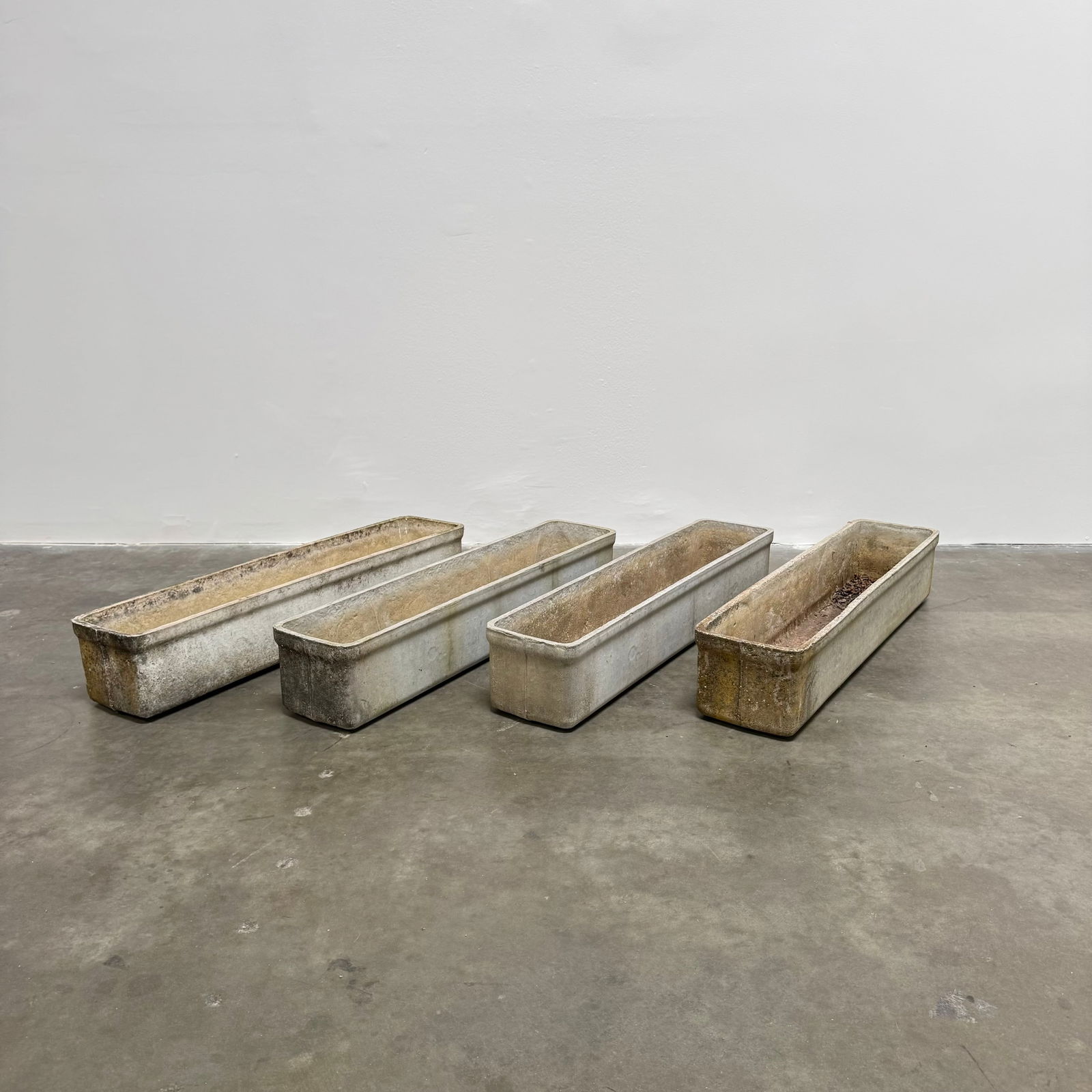 4 Willy Guhl Trough Planters, Switzerland circa 1960 (1 of 8)