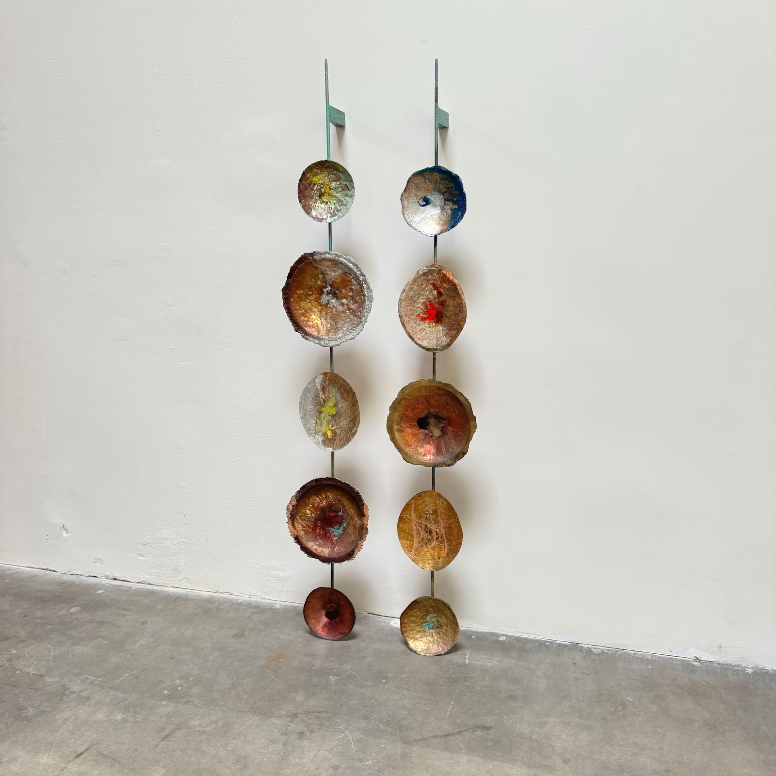 Copper Sculptural Wall Art, USA circa 2010 (1 of 12)